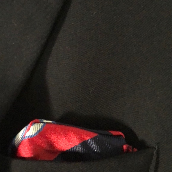 Navy blazer, gold buttons. EUC - Picture 4 of 4